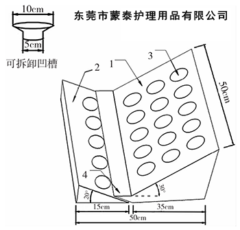 新型组合式翻身垫 压疮垫